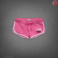 dames abercrombie athletic shorts 1892 lichtrood Overhemd Patroon 0jnkg502